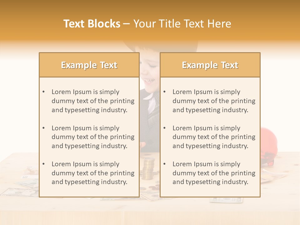 Kid Small Boy PowerPoint Template