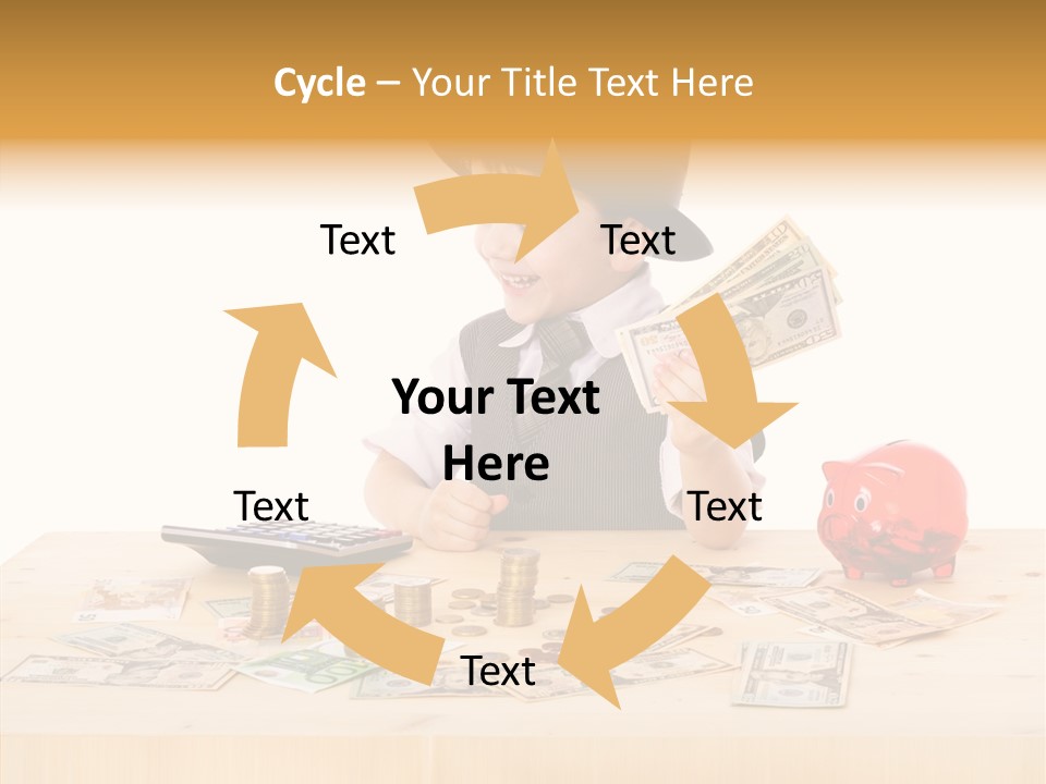 Kid Small Boy PowerPoint Template