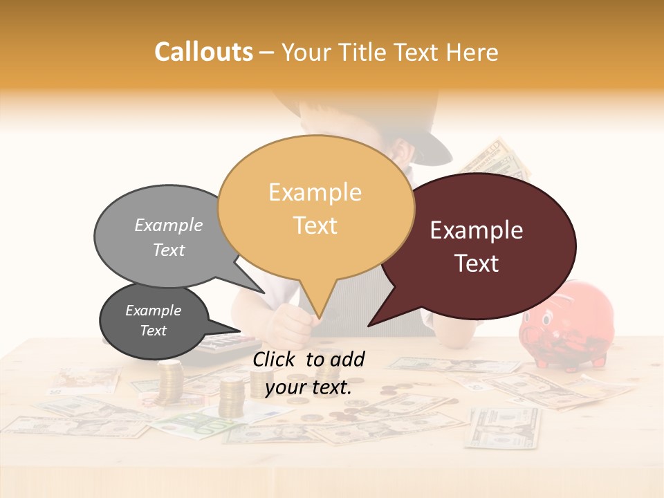 Kid Small Boy PowerPoint Template