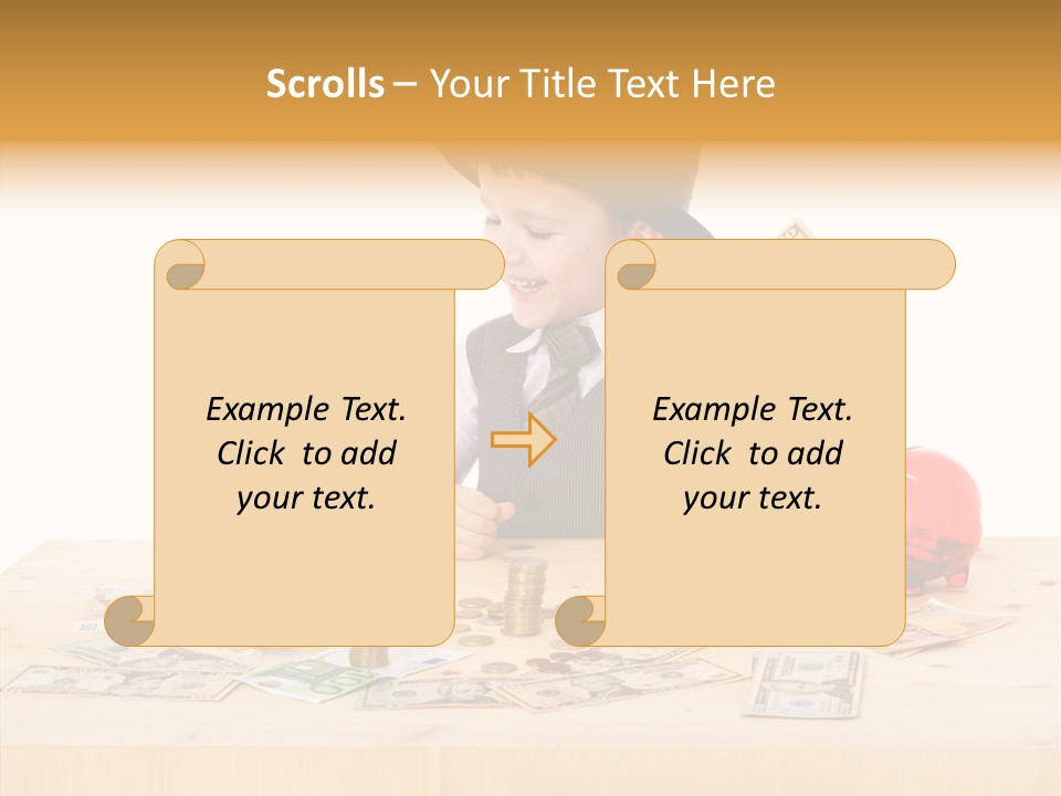 Kid Small Boy PowerPoint Template