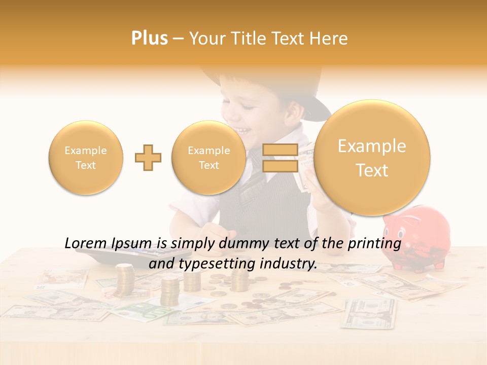 Kid Small Boy PowerPoint Template