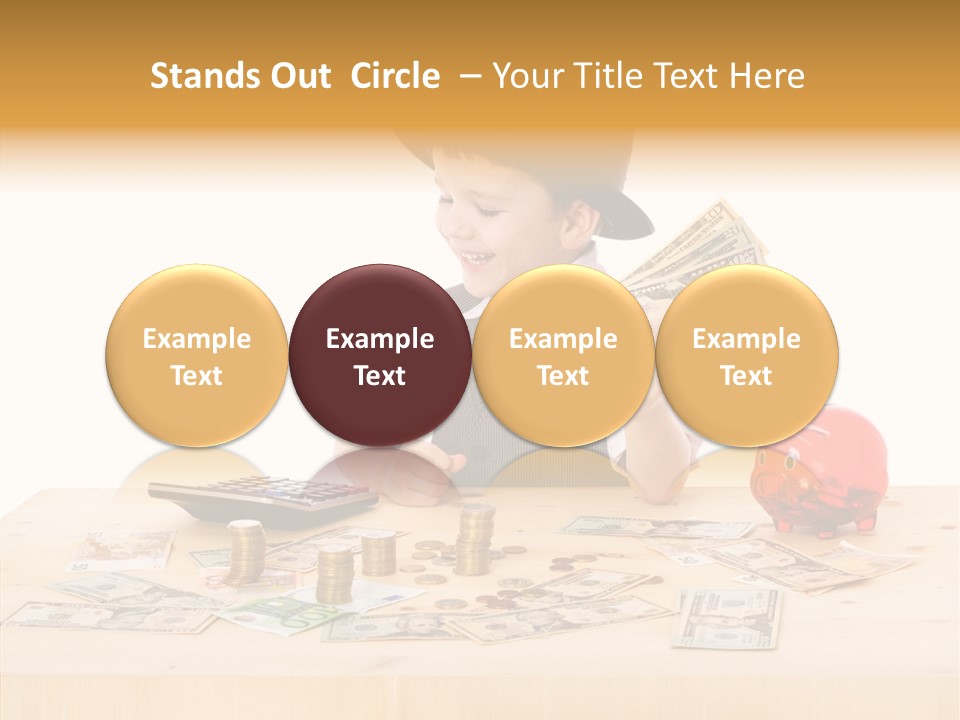 Kid Small Boy PowerPoint Template