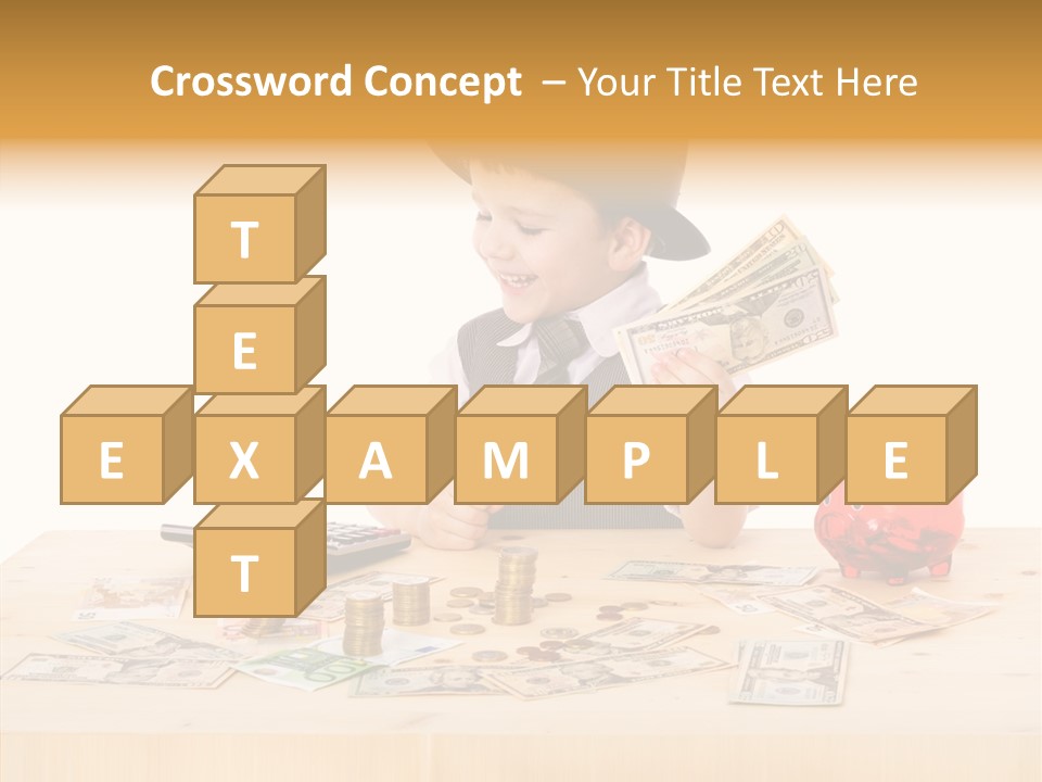 Kid Small Boy PowerPoint Template