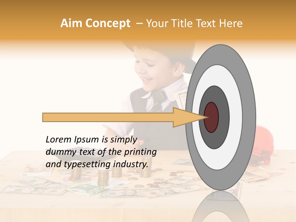 Kid Small Boy PowerPoint Template