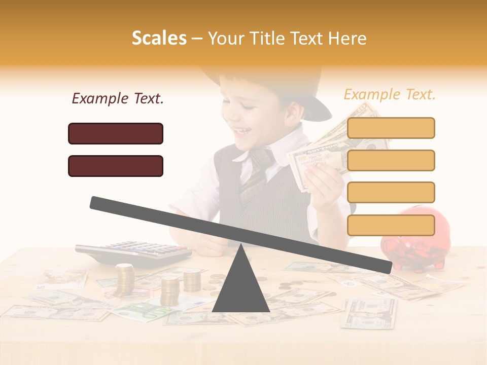 Kid Small Boy PowerPoint Template