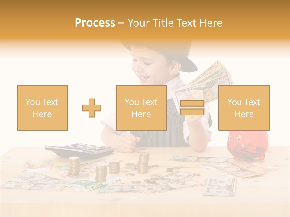 Kid Small Boy PowerPoint Template