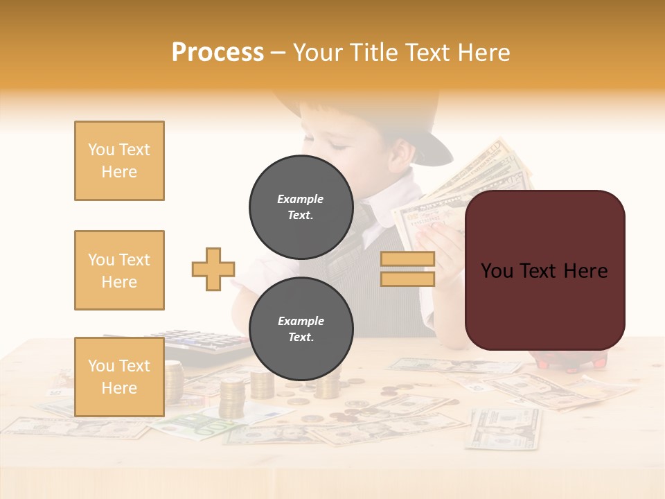 Kid Small Boy PowerPoint Template