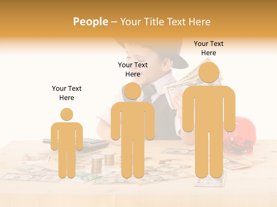 Kid Small Boy PowerPoint Template