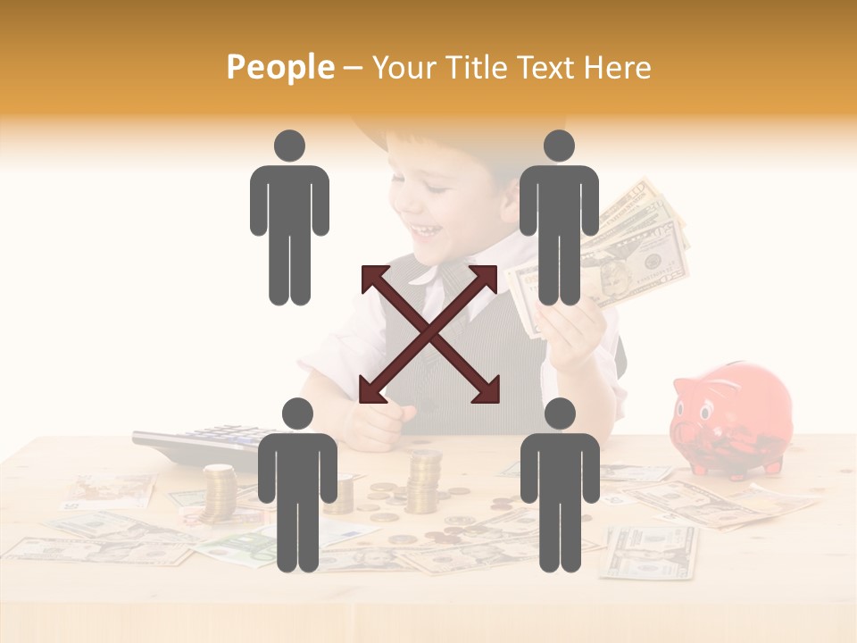 Kid Small Boy PowerPoint Template