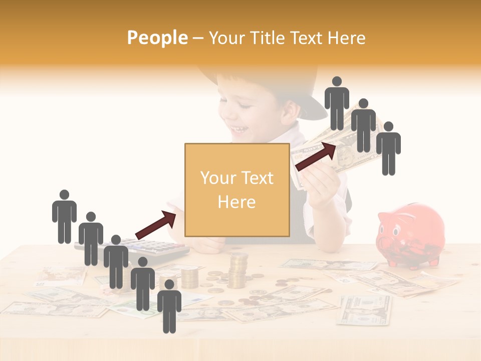 Kid Small Boy PowerPoint Template