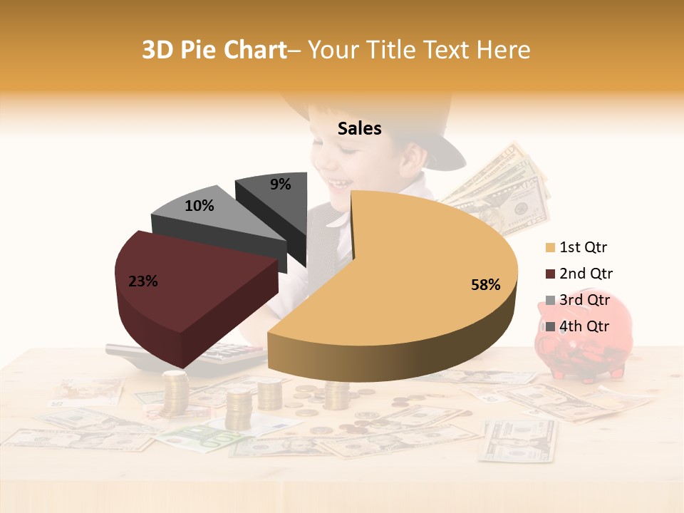Kid Small Boy PowerPoint Template