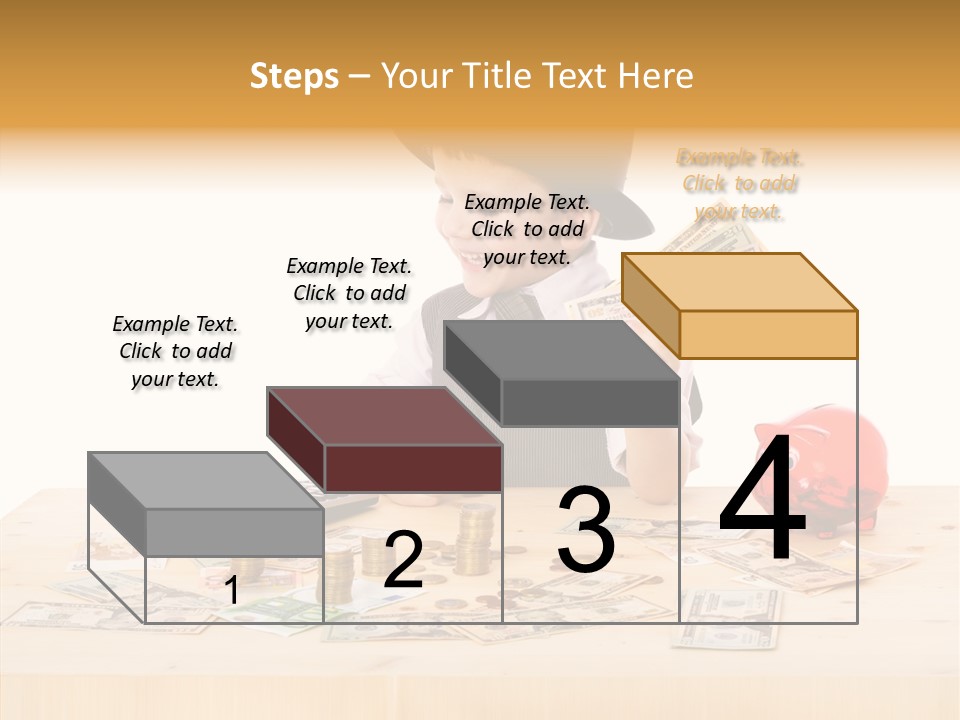 Kid Small Boy PowerPoint Template