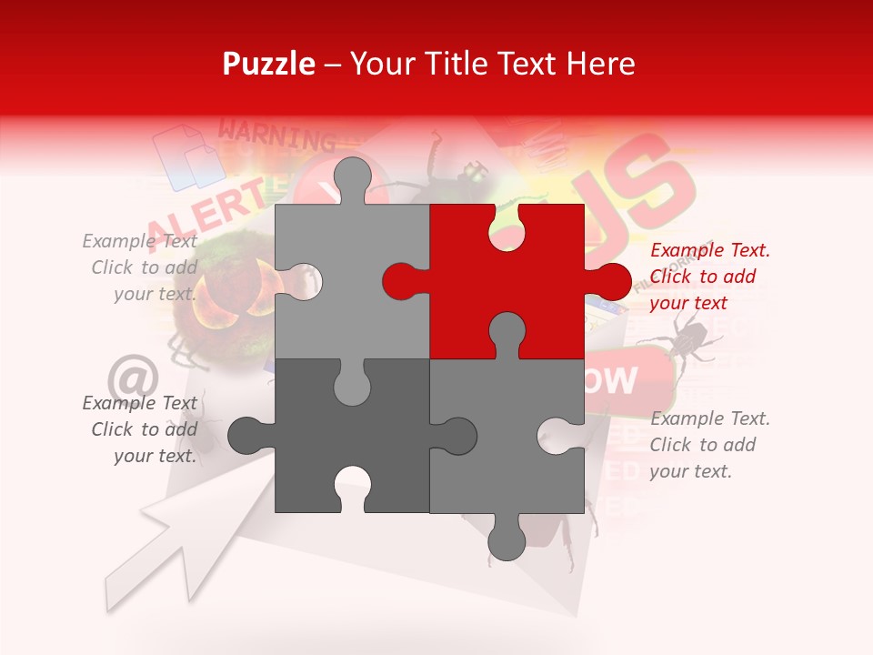 Envelope Vulnerable Find PowerPoint Template