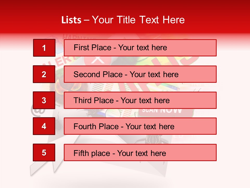 Envelope Vulnerable Find PowerPoint Template