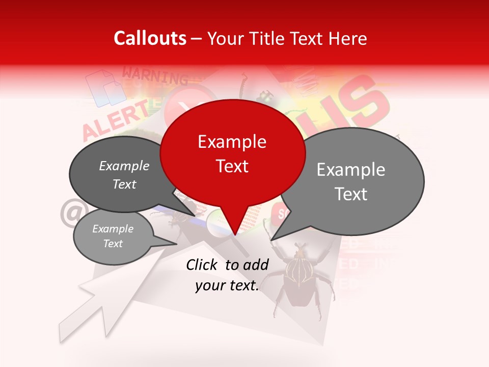 Envelope Vulnerable Find PowerPoint Template