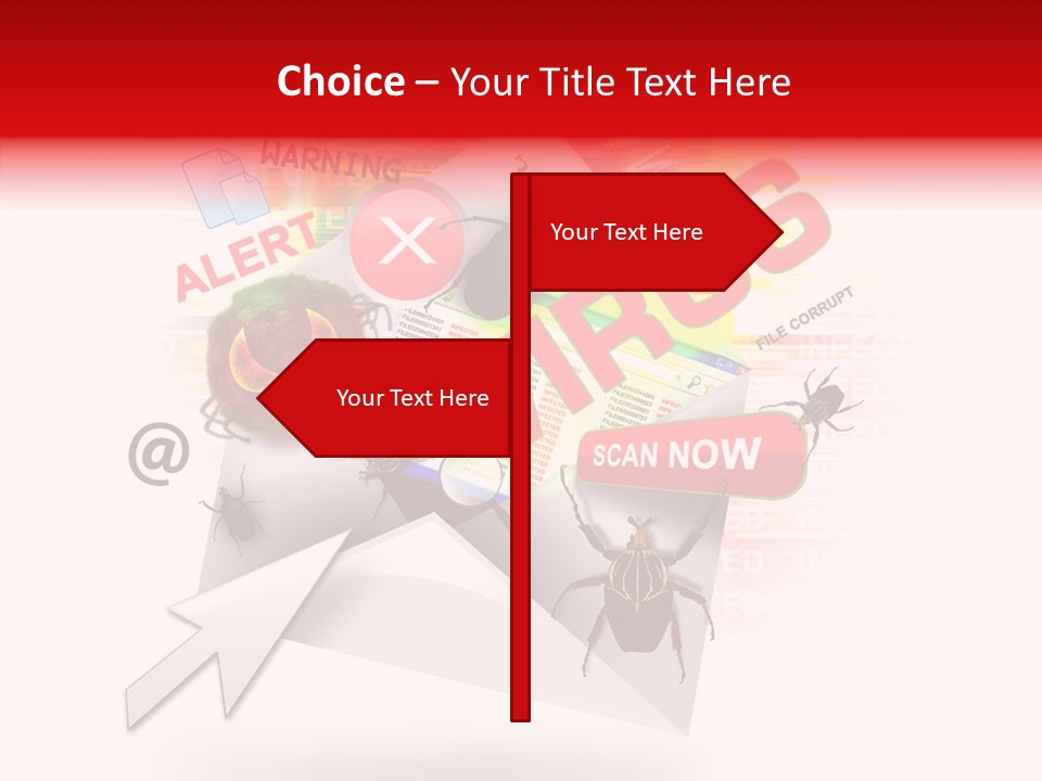 Envelope Vulnerable Find PowerPoint Template