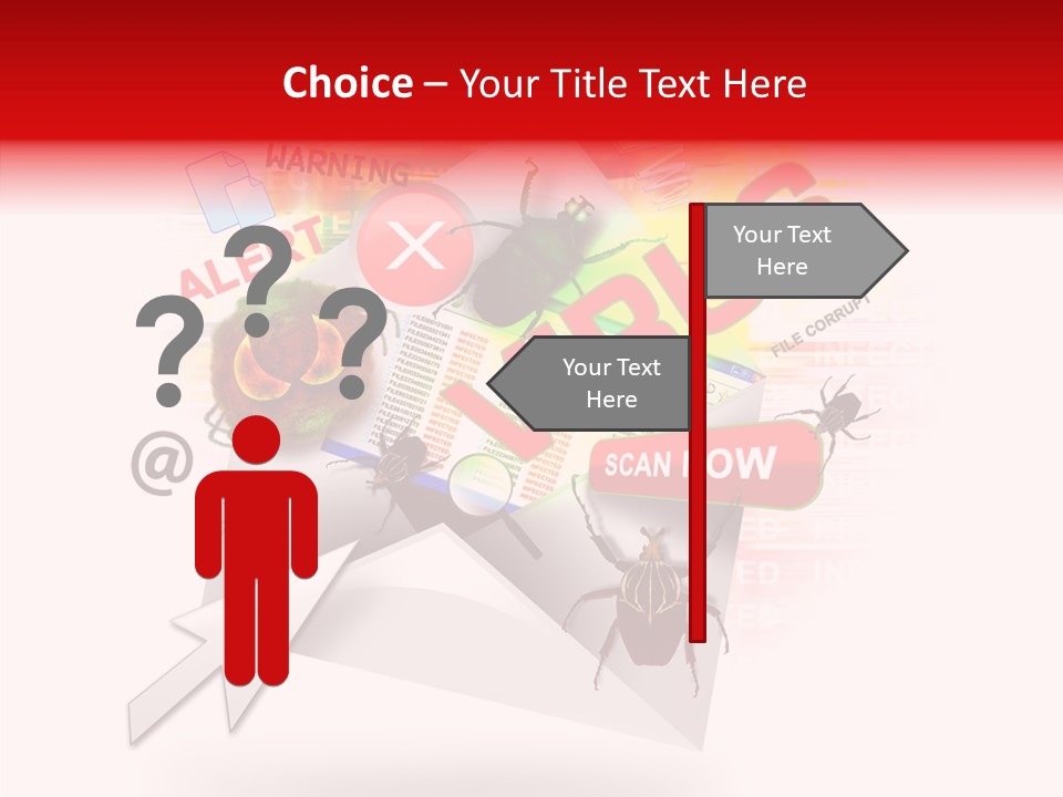 Envelope Vulnerable Find PowerPoint Template