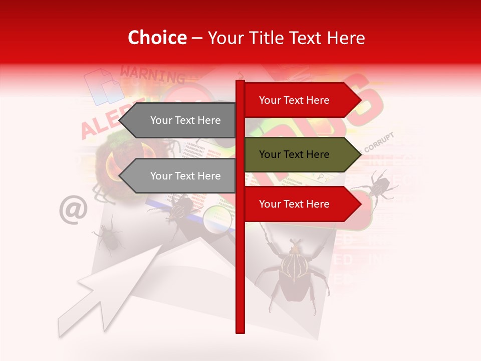 Envelope Vulnerable Find PowerPoint Template