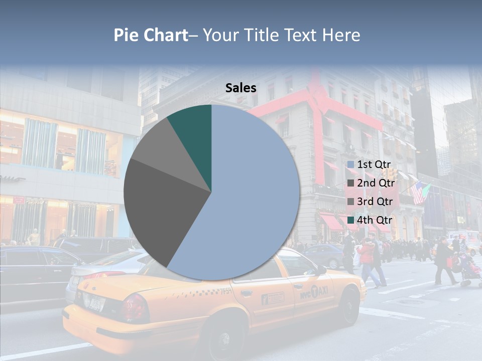 Street Busy Urban PowerPoint Template