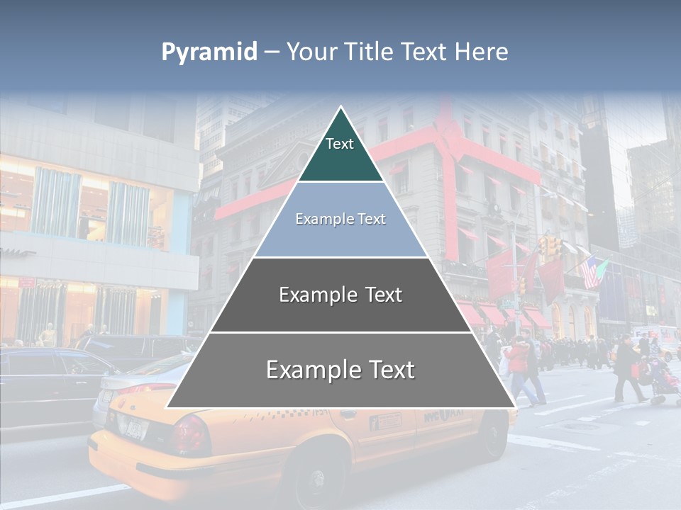 Street Busy Urban PowerPoint Template