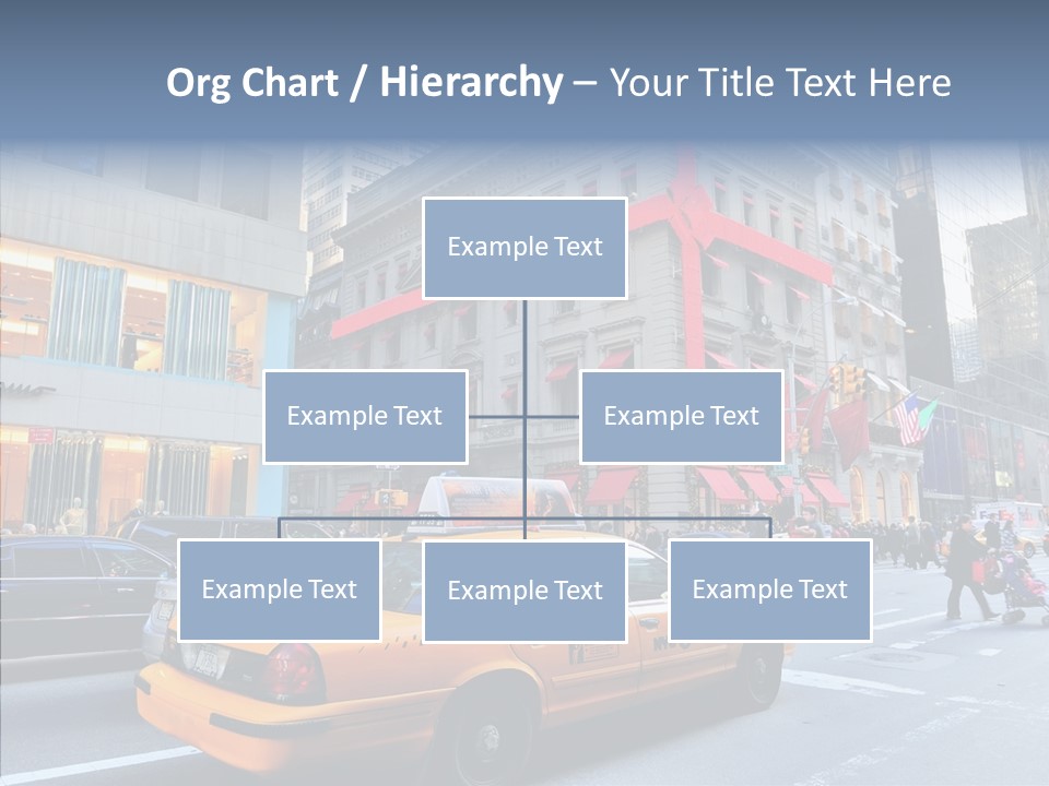 Street Busy Urban PowerPoint Template