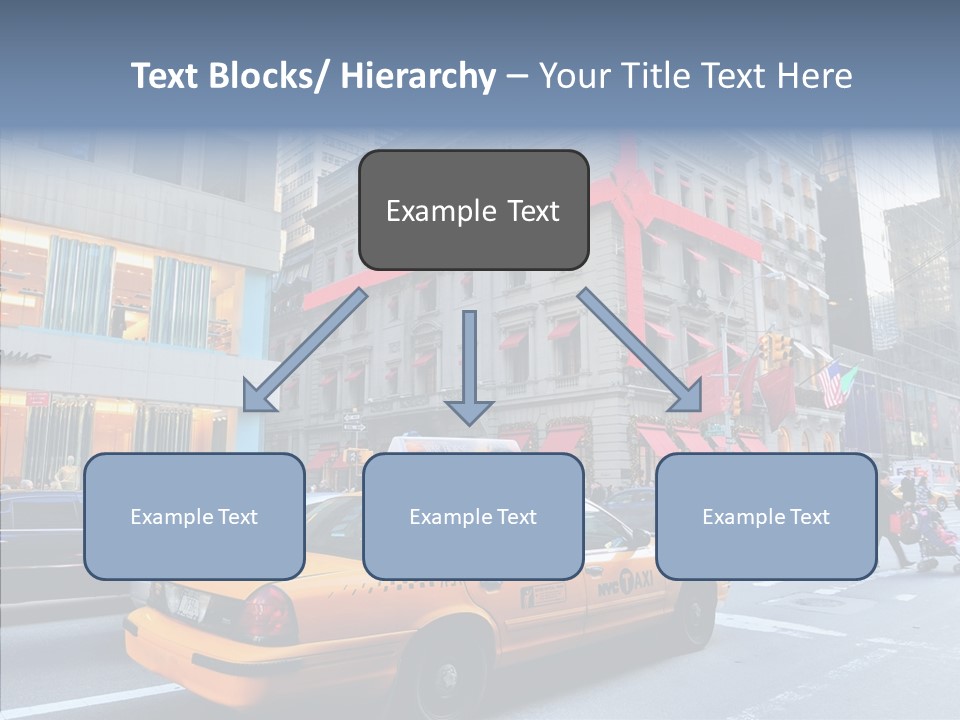 Street Busy Urban PowerPoint Template