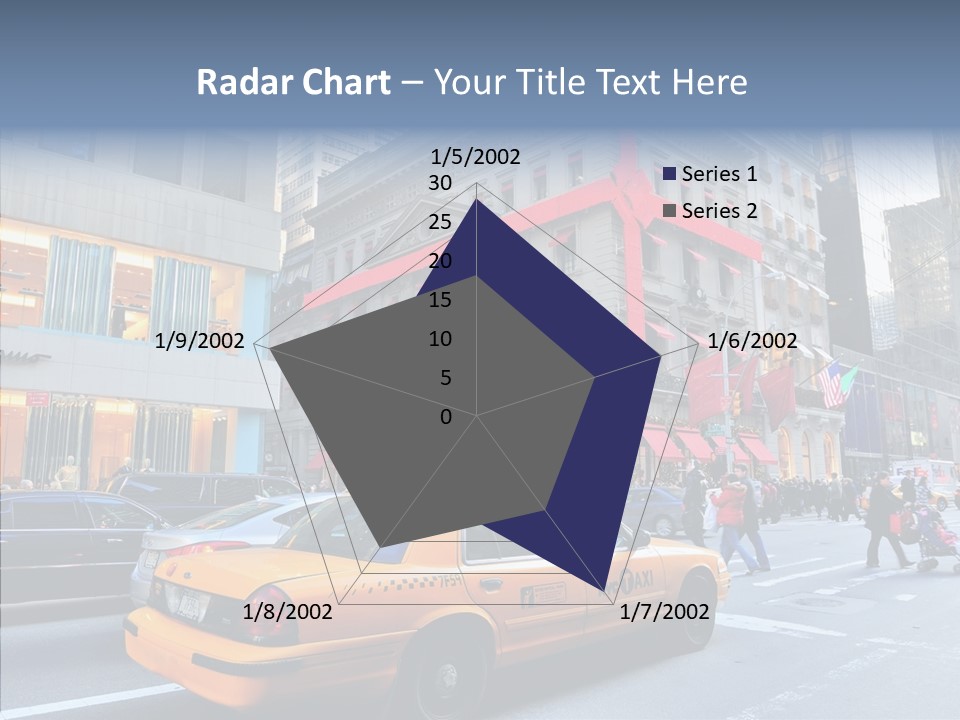 Street Busy Urban PowerPoint Template