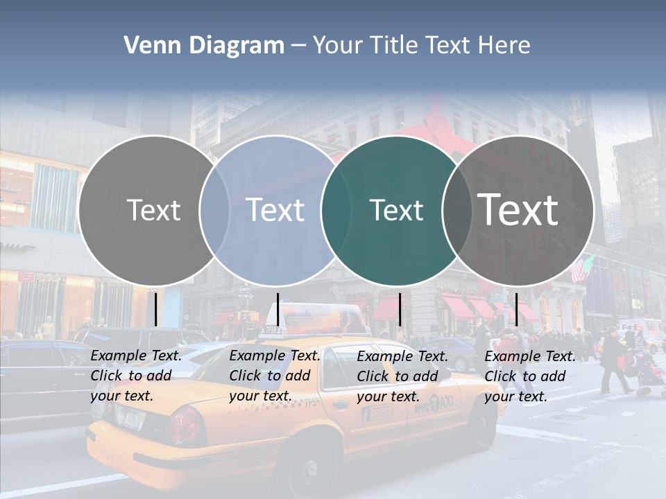 Street Busy Urban PowerPoint Template