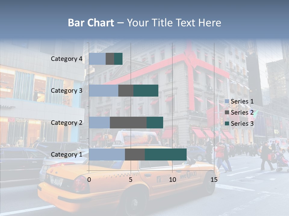 Street Busy Urban PowerPoint Template
