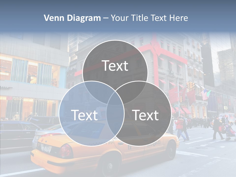 Street Busy Urban PowerPoint Template