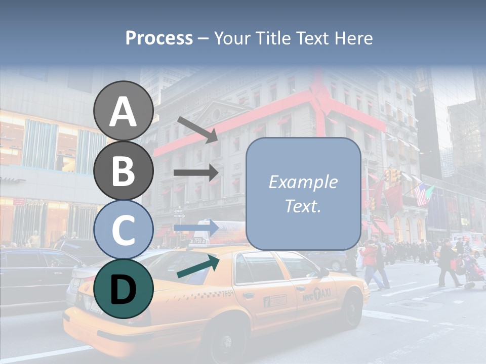 Street Busy Urban PowerPoint Template