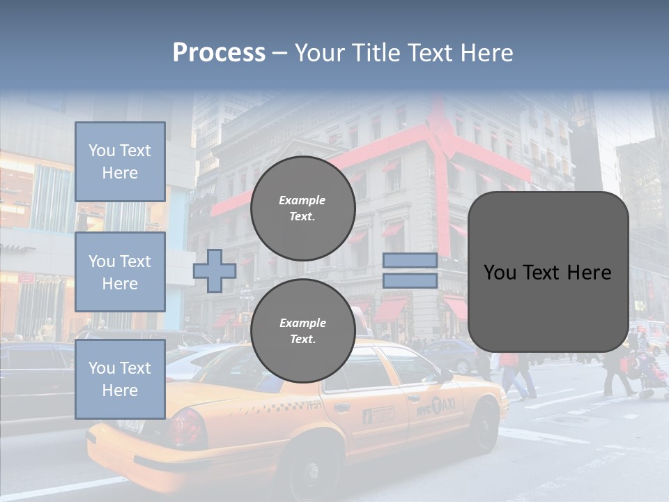 Street Busy Urban PowerPoint Template
