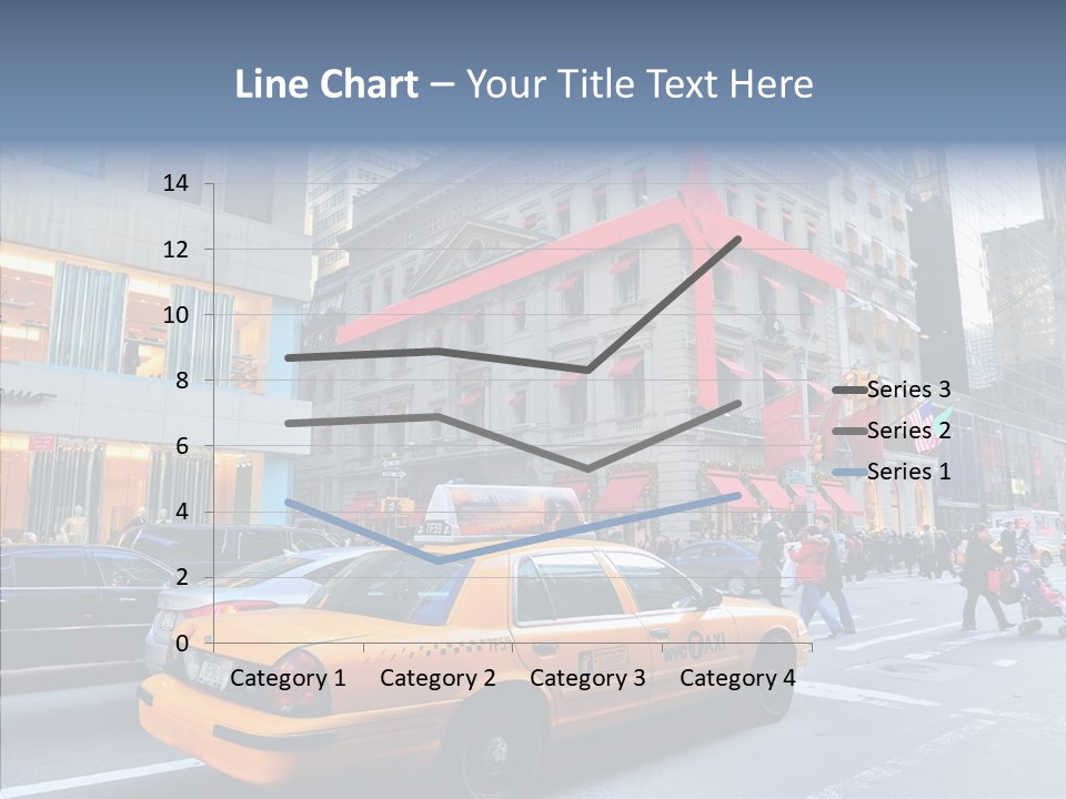 Street Busy Urban PowerPoint Template
