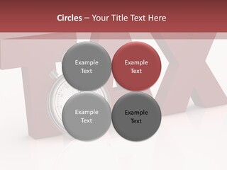 Timer Background Economy PowerPoint Template