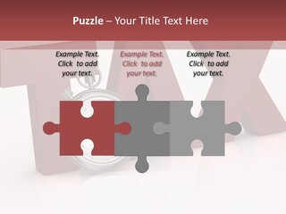 Timer Background Economy PowerPoint Template