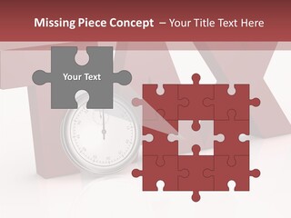 Timer Background Economy PowerPoint Template