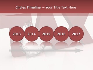 Timer Background Economy PowerPoint Template