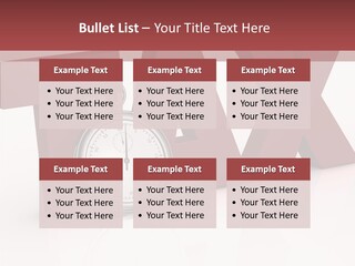 Timer Background Economy PowerPoint Template