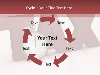 Timer Background Economy PowerPoint Template