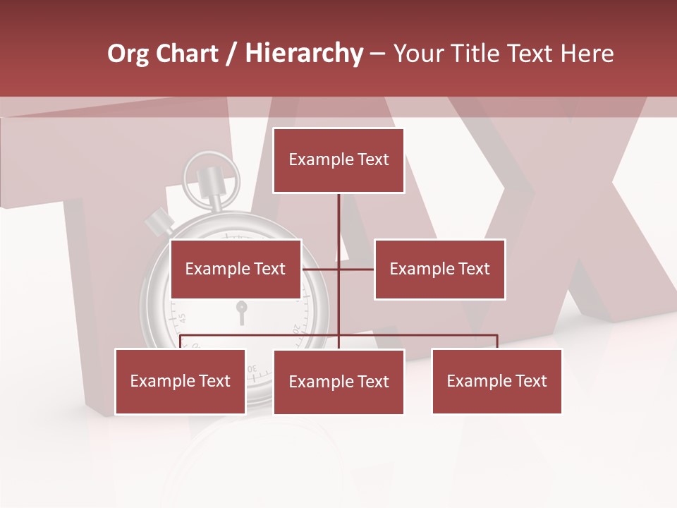 Timer Background Economy PowerPoint Template