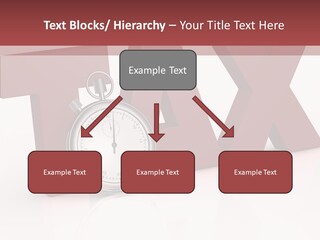 Timer Background Economy PowerPoint Template