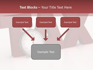 Timer Background Economy PowerPoint Template