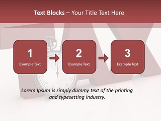 Timer Background Economy PowerPoint Template