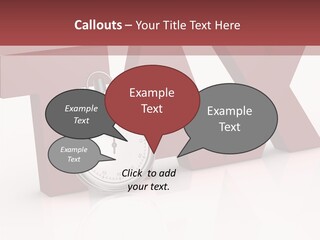 Timer Background Economy PowerPoint Template