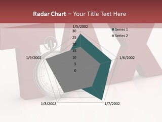 Timer Background Economy PowerPoint Template