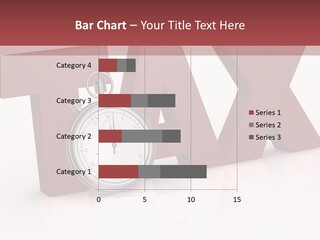 Timer Background Economy PowerPoint Template