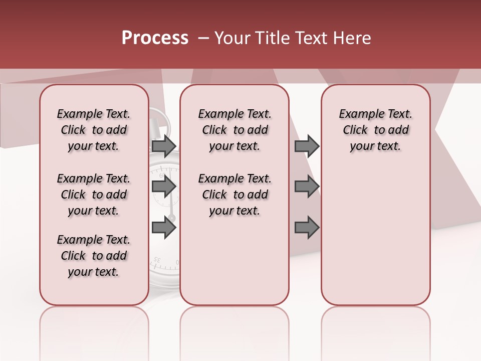 Timer Background Economy PowerPoint Template