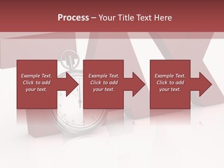 Timer Background Economy PowerPoint Template