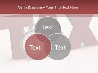 Timer Background Economy PowerPoint Template