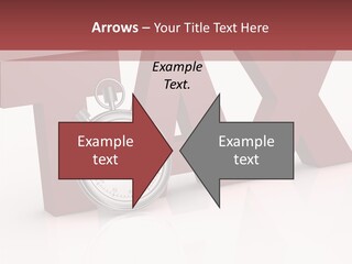 Timer Background Economy PowerPoint Template